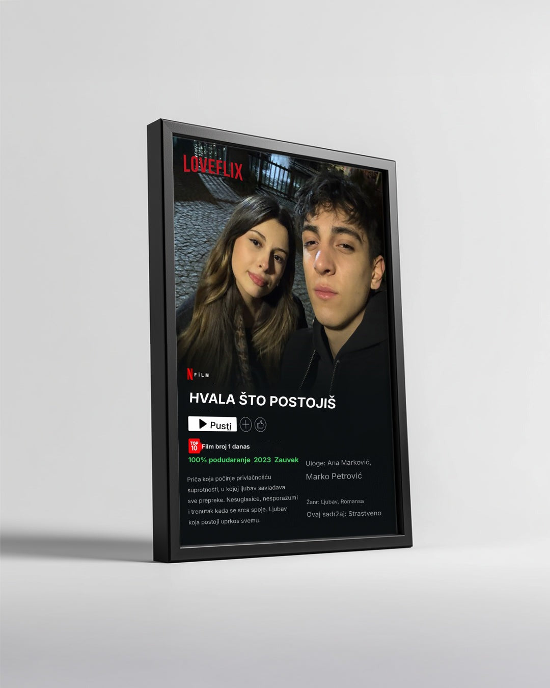 Netflix-stil filmski poster – fotografija 1