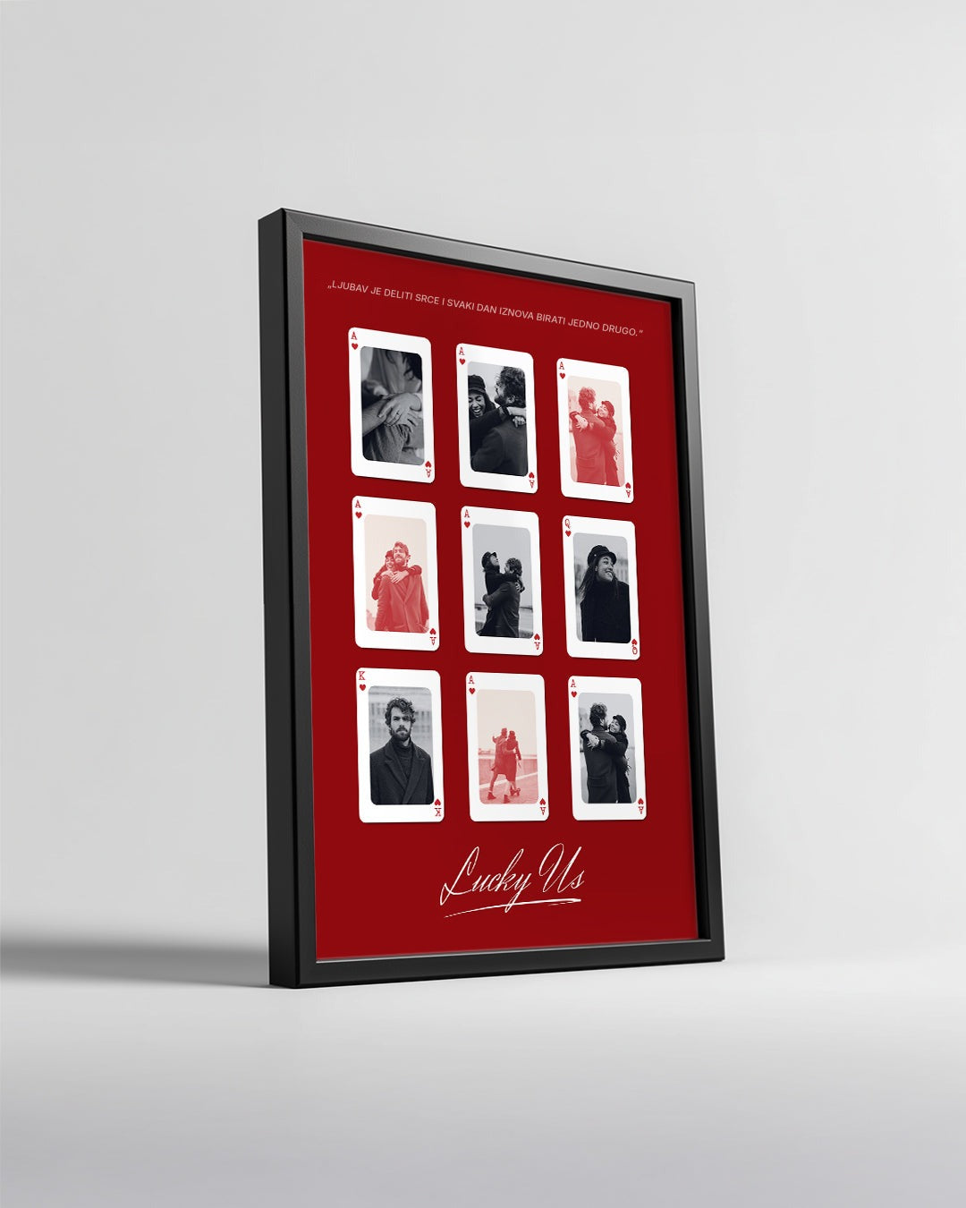 Lucky Us – ljubavne karte, poster – fotografija 1