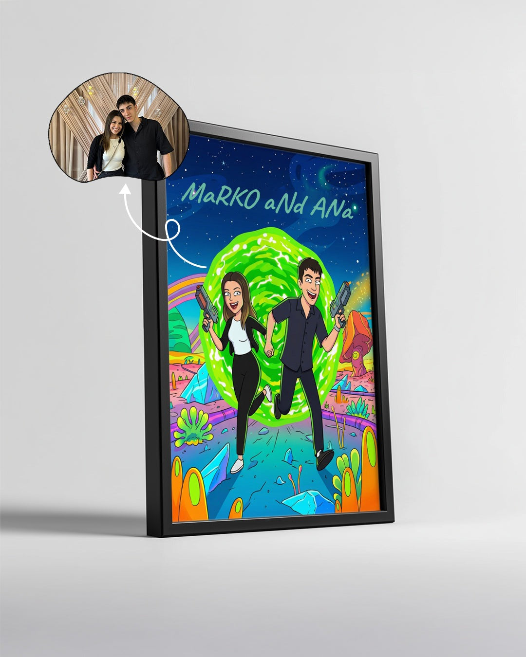 Rick and Morty tematski poster – fotografija 1