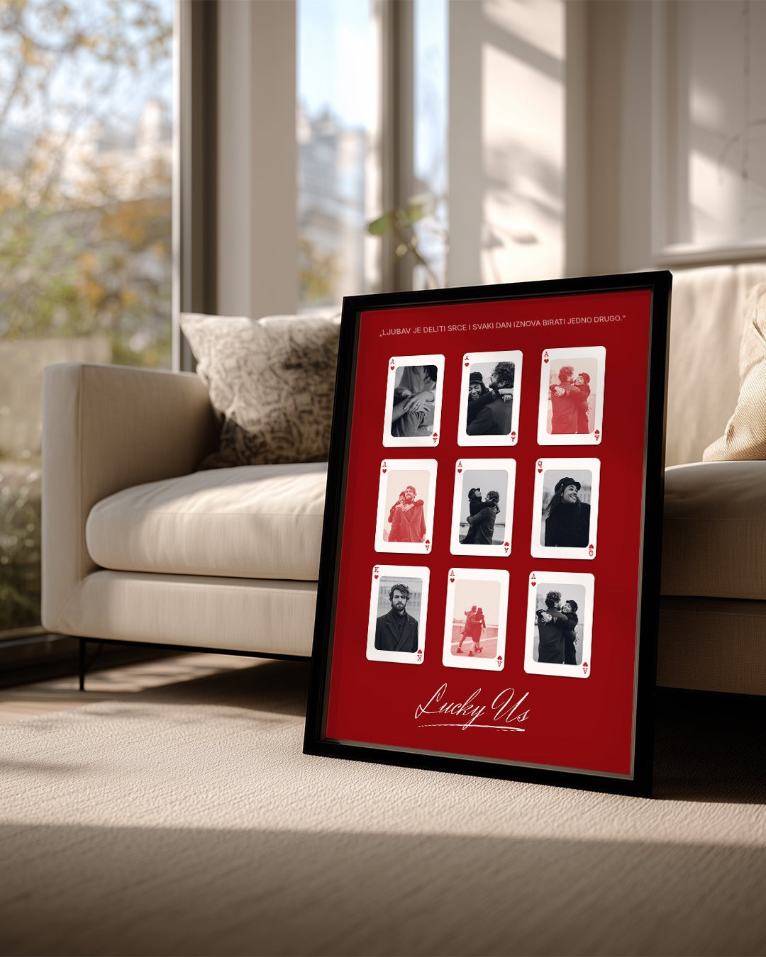 Lucky Us – ljubavne karte, poster – fotografija 2