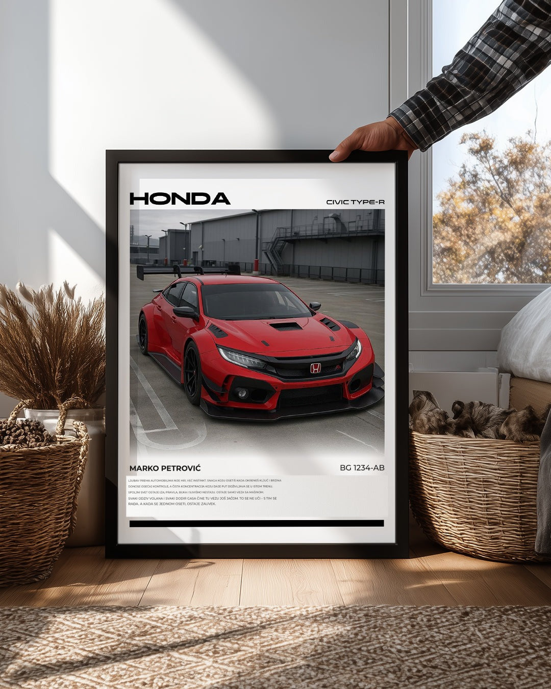 Personalizovani poster automobila – fotografija 2