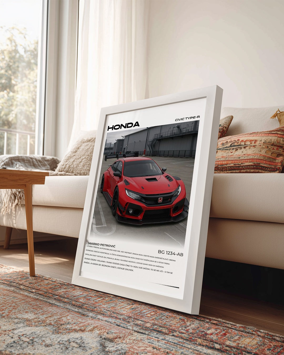Personalizovani poster automobila – fotografija 4
