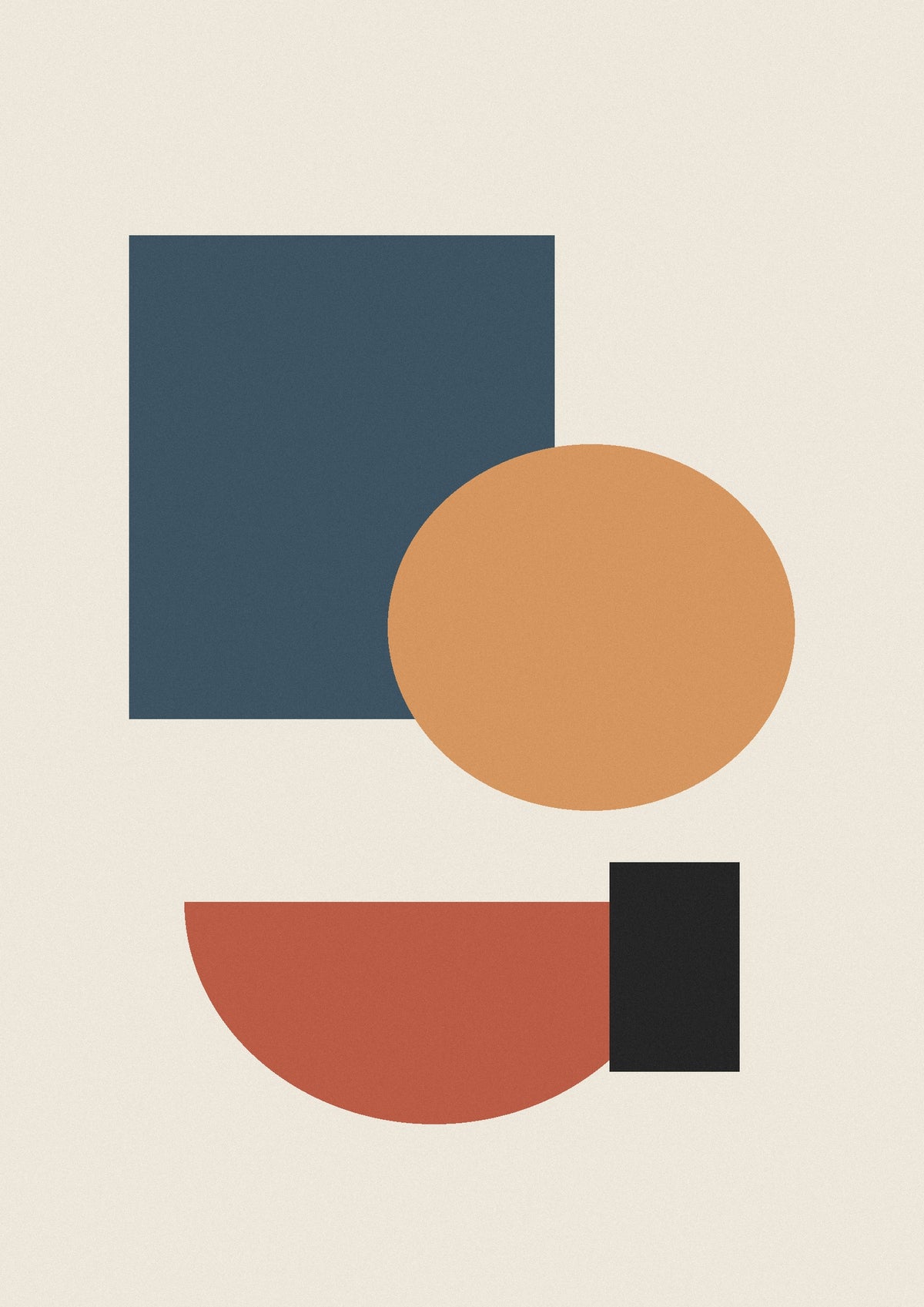 Geometrija – apstraktni poster – dizajn