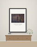 Cirkuska parada – Georges Seurat, umetnički poster – na zidu