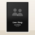 Love Story – poster – primer dizajna