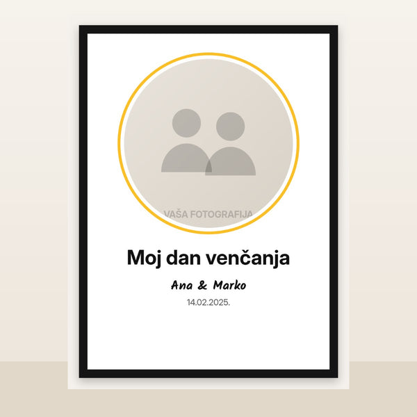 Moj dan venčanja – poster