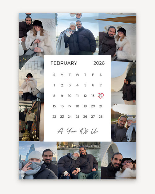 A Year Of Us kalendar – vaša godina ljubavi u 10 fotografija