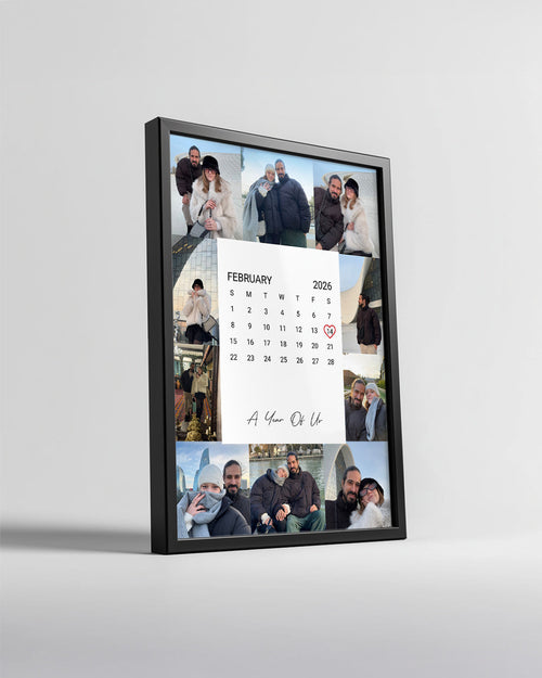 Personalizovani kalendar – A Year Of Us poster – fotografija 1