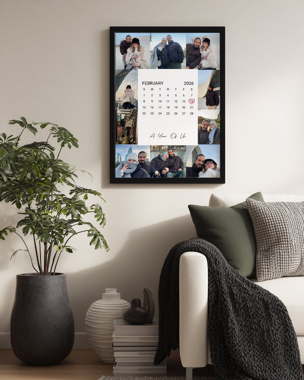 Personalizovani kalendar – A Year Of Us poster – fotografija 5