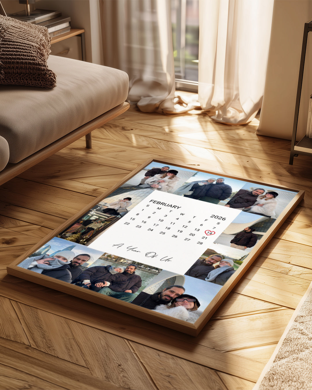 Personalizovani kalendar – A Year Of Us poster – fotografija 9