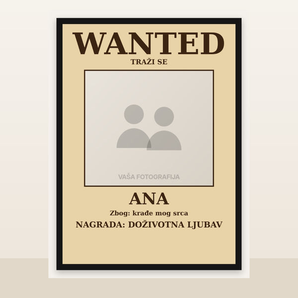 Wanted – poster